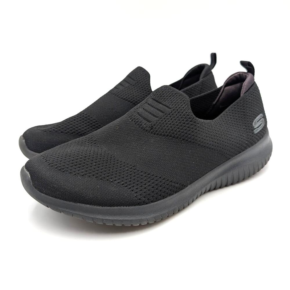 Skechers Ultra Flex First Take Sneaker Shoes Women's Black Size US9 EU39
